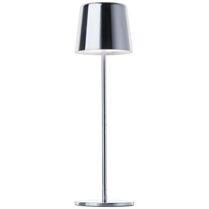 Brilliant - LED reguleeritav puutetundlik välisvalgusti XAANA LED/4W/5V 3000/4000/6500K 2600 mAh IP44 läikiv kroom