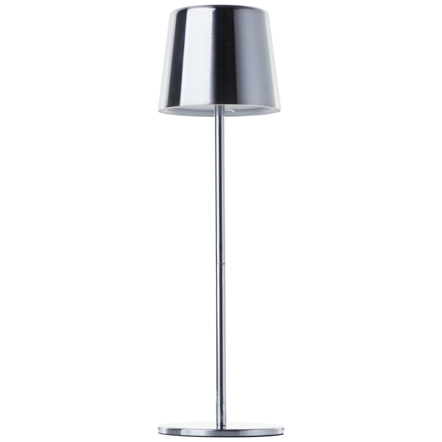 Brilliant - LED reguleeritav puutetundlik välisvalgusti XAANA LED/4W/5V 3000/4000/6500K 2600 mAh IP44 läikiv kroom