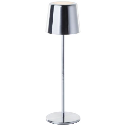 Brilliant - LED reguleeritav puutetundlik välisvalgusti XAANA LED/4W/5V 3000/4000/6500K 2600 mAh IP44 läikiv kroom