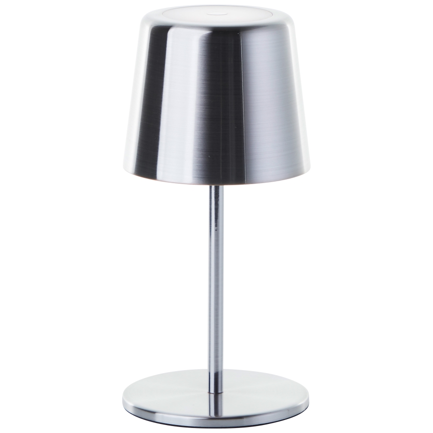 Brilliant - LED reguleeritav puutetundlik välisvalgusti XAANA LED/4W/5V 3000/4000/6500K 2600 mAh IP44 läikiv kroom