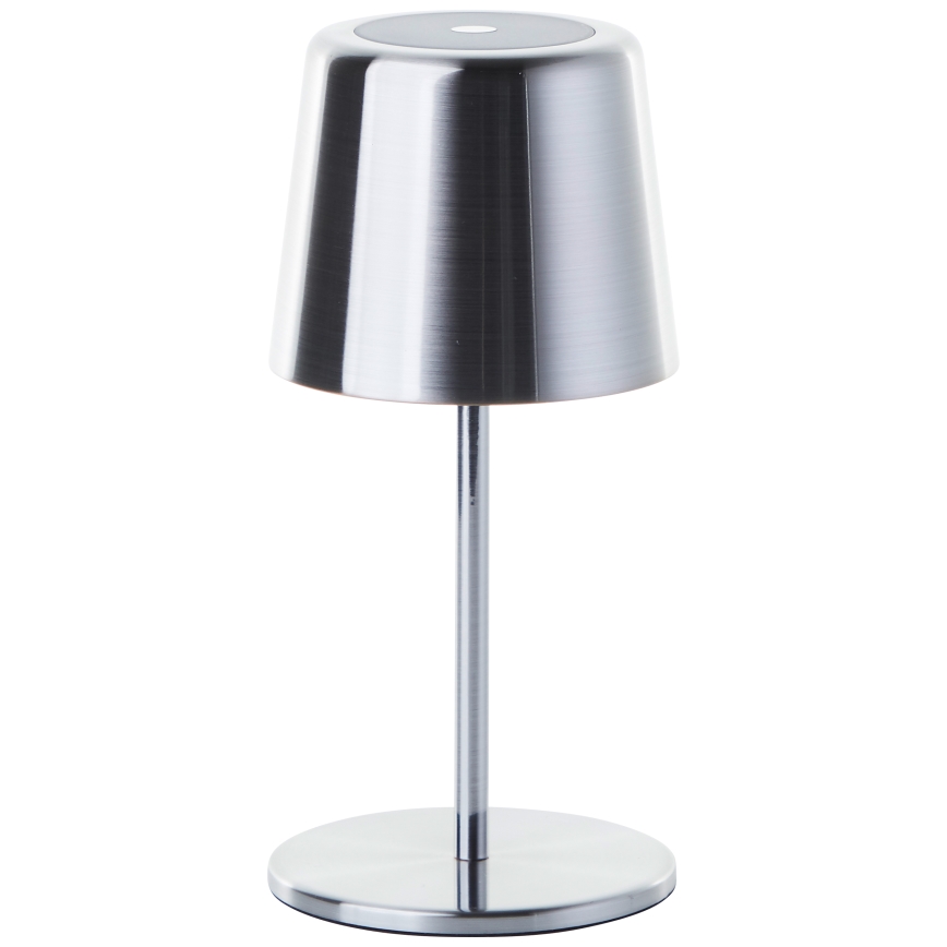 Brilliant - LED reguleeritav puutetundlik välisvalgusti XAANA LED/4W/5V 3000/4000/6500K 2600 mAh IP44 läikiv kroom