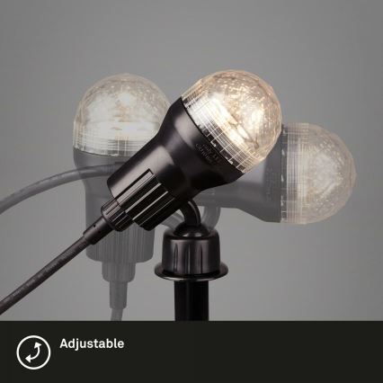 Brilo 3078-015 - LED Välivalgusti TERRA 1xGU10/3W/230V IP44