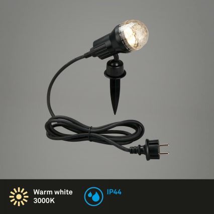 Brilo 3078-015 - LED Välivalgusti TERRA 1xGU10/3W/230V IP44