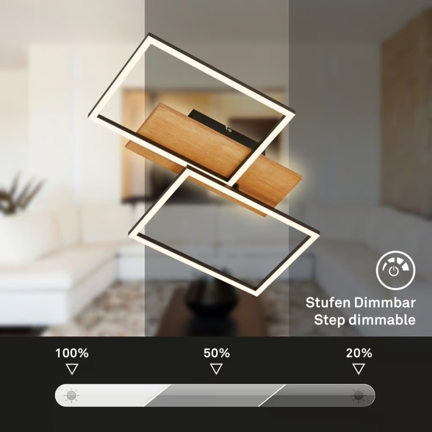 Brilo - hämardatav LED-laelamp CORNICE LED/30W/230V 3000K