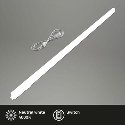 Brilo - kapialune LED-valgusti LED/10W/230V 4000K 87,3 cm