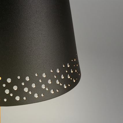 Brilo - KIKI LED hämardatav laetav puutekontrolliga väljas kasutatav laualamp, 2,6W/5V, IP44, 2600 mAh, must