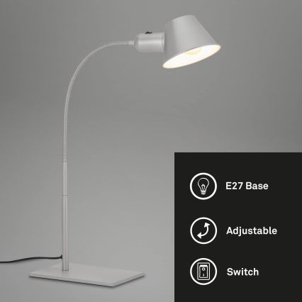 Brilo - Laualamp 1xE27/10W/230V mattkroom