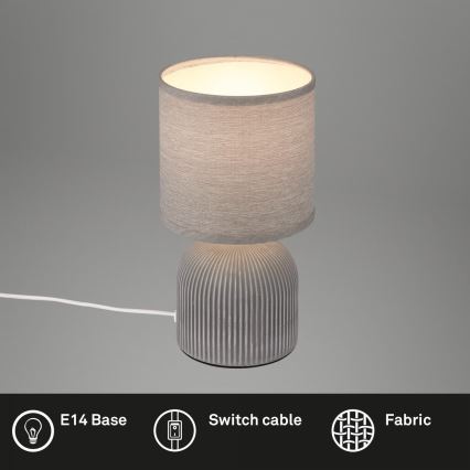 Brilo - laualamp INO 1xE14/10W/230V, hall