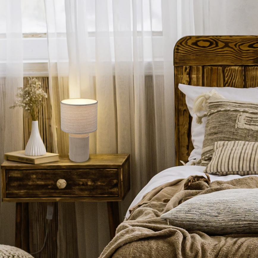 Brilo - laualamp INO 1xE14/10W/230V pruun