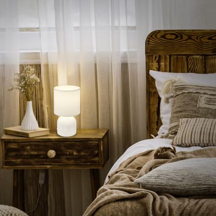 Brilo - Laualamp INO 1xE14/10W/230V valge