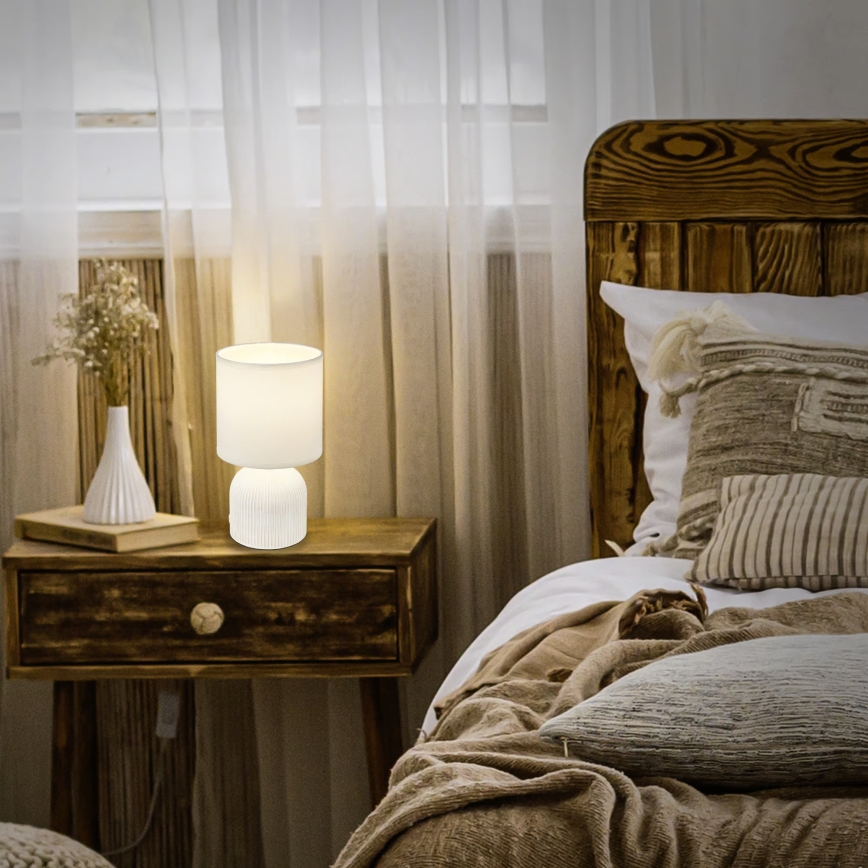 Brilo - Laualamp INO 1xE14/10W/230V valge