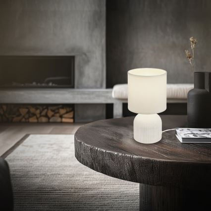 Brilo - Laualamp INO 1xE14/10W/230V valge