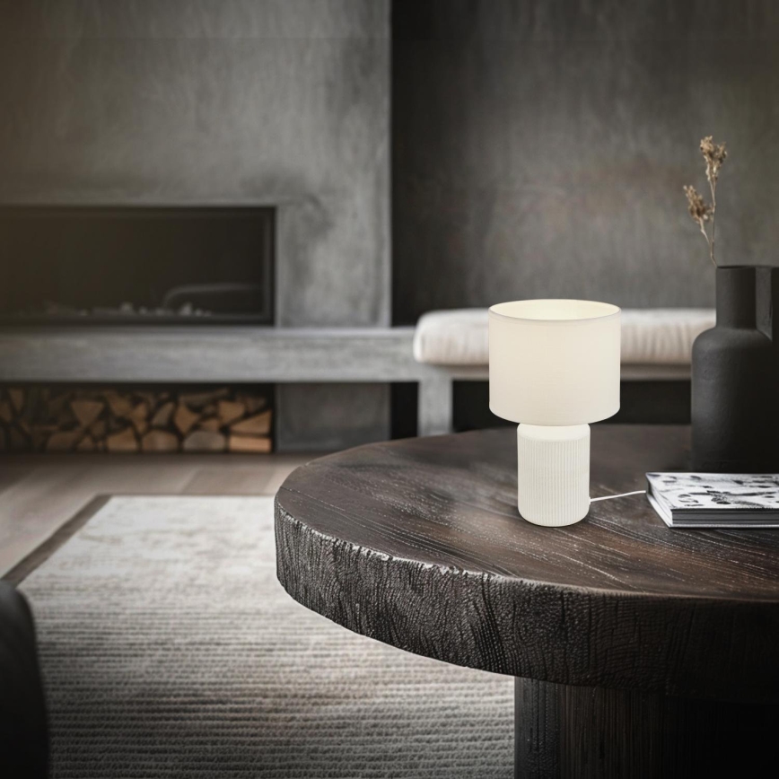 Brilo - Laualamp INO 1xE14/10W/230V valge