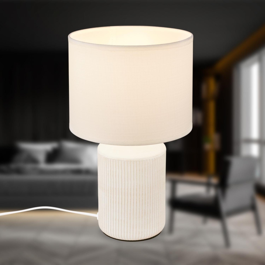 Brilo - Laualamp INO 1xE14/10W/230V valge