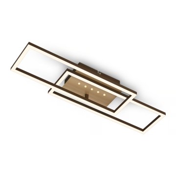 Brilo - LED hämardatav laelamp LED/30W/230V 3000K pruun