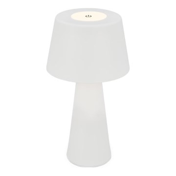 Brilo - LED Hämardatav laetav väli laualamp LED/3,5W/5V IP44 valge