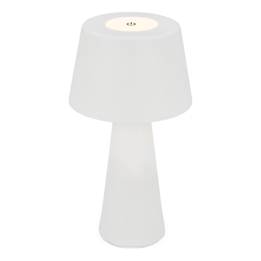 Brilo - LED Hämardatav laetav väli laualamp LED/3,5W/5V IP44 valge