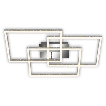 Brilo - LED Hämardatav laevalgusti FRAME LED/57W/230V 3000K matt kroom