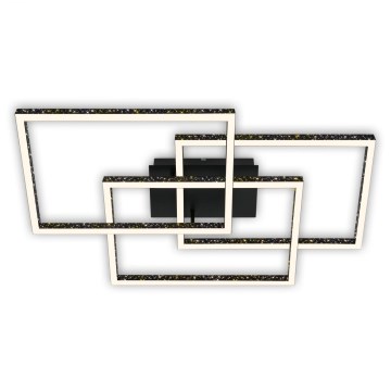 Brilo - LED Hämardatav laevalgusti FRAME LED/57W/230V 3000K must