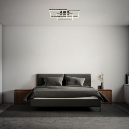 Brilo - LED Hämardatav laevalgusti FRAME LED/57W/230V 3000K must