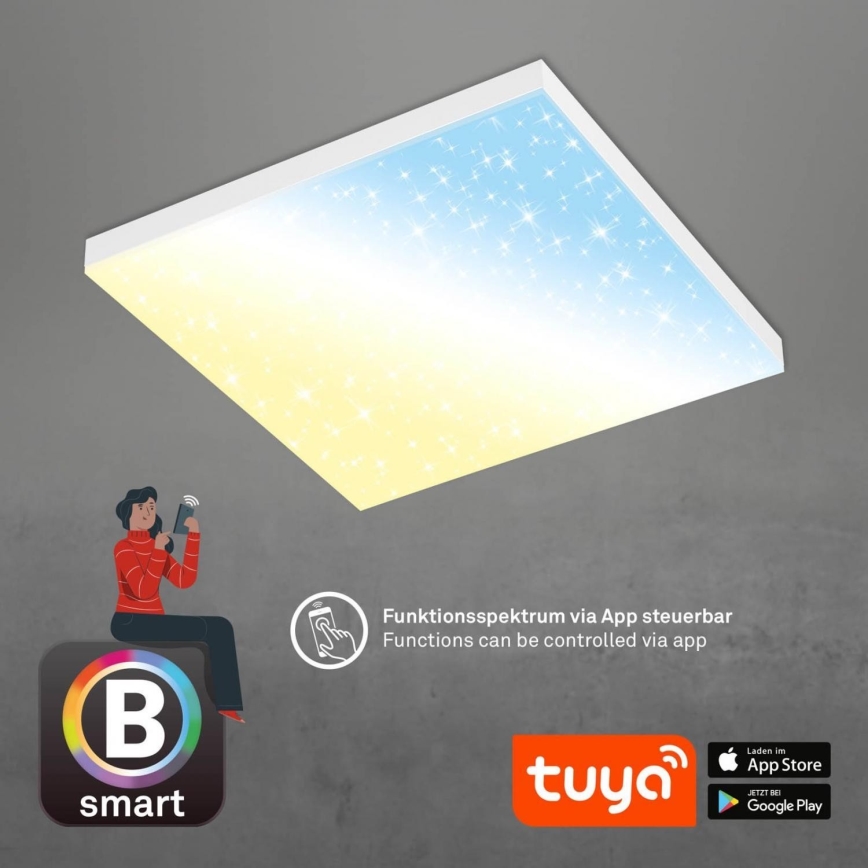 Brilo - LED Hämardatav laevalgusti FRAMELESS LED/24W/230V 3000-6500K Wi-Fi Tuya + kaugjuhtimispult