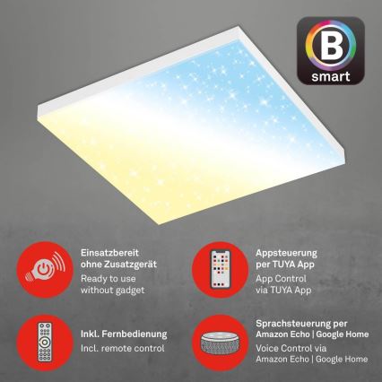 Brilo - LED Hämardatav laevalgusti FRAMELESS LED/24W/230V 3000-6500K Wi-Fi Tuya + kaugjuhtimispult