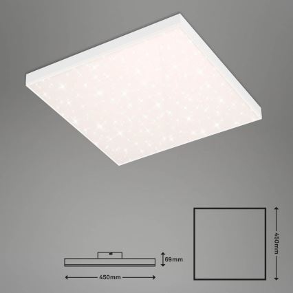 Brilo - LED Hämardatav laevalgusti FRAMELESS LED/24W/230V 3000-6500K Wi-Fi Tuya + kaugjuhtimispult