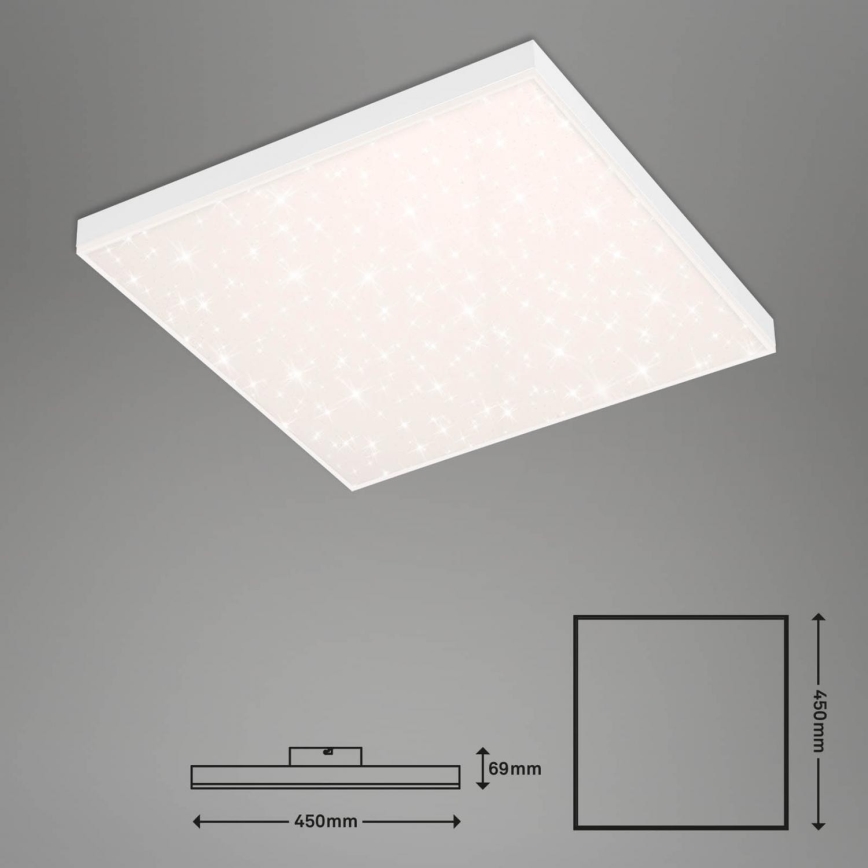 Brilo - LED Hämardatav laevalgusti FRAMELESS LED/24W/230V 3000-6500K Wi-Fi Tuya + kaugjuhtimispult
