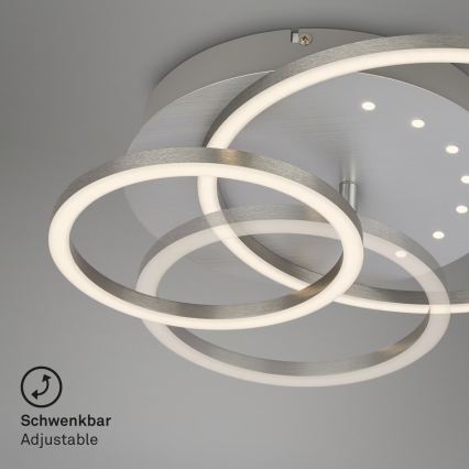 Brilo - LED hämardatav laevalgusti LED/26W/230V 3000K mattkroom