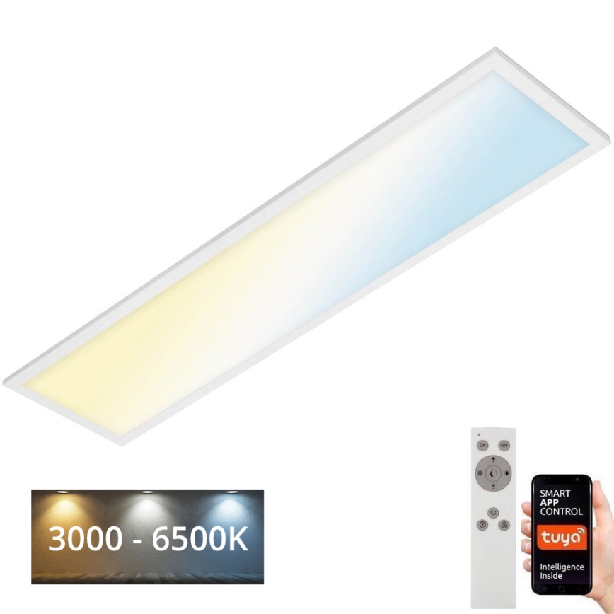 Brilo - LED Hämardatav laevalgusti PIATTO LED/28W/230V 3000-6500K Wi-Fi Tuya + kaugjuhtimispult