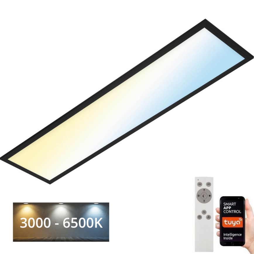 Brilo - LED Hämardatav laevalgusti PIATTO LED/28W/230V 3000-6500K Wi-Fi Tuya + kaugjuhtimispult