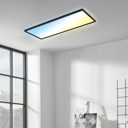 Brilo - LED Hämardatav laevalgusti SLIM LED/23W/230V 2700-6500K + kaugjuhtimispult