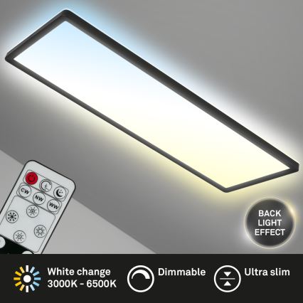 Brilo - LED Hämardatav laevalgusti SLIM LED/23W/230V 2700-6500K + kaugjuhtimispult