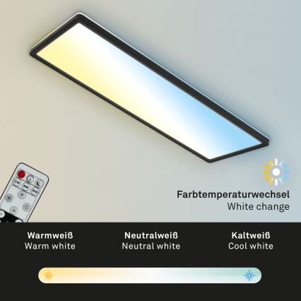 Brilo - LED Hämardatav laevalgusti SLIM LED/23W/230V 2700-6500K + kaugjuhtimispult