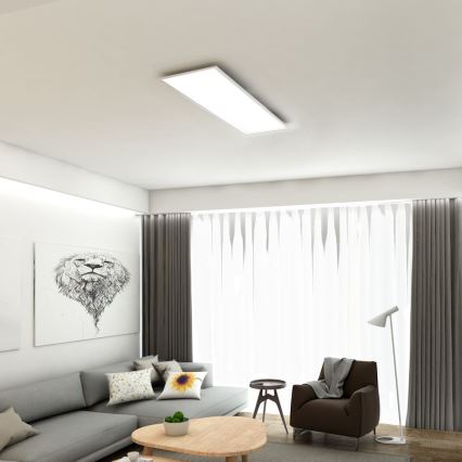 Brilo - LED Hämardatav laevalgusti SLIM LED/24W/230V 3000-6500K 100x25 cm + kaugjuhtimispult