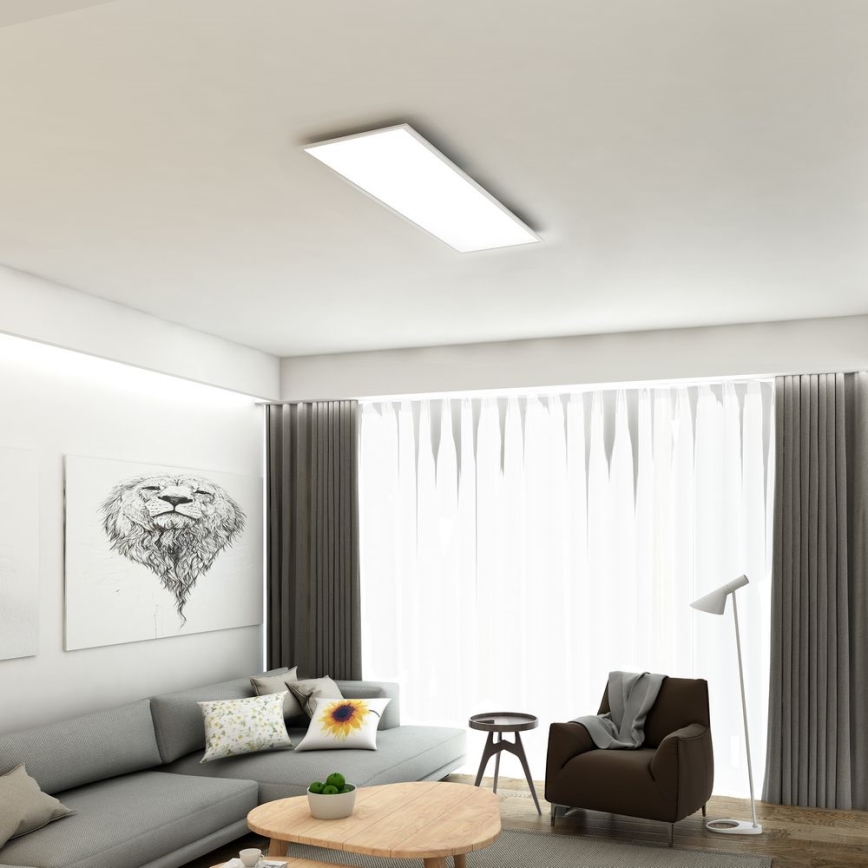 Brilo - LED Hämardatav laevalgusti SLIM LED/24W/230V 3000-6500K 100x25 cm + kaugjuhtimispult