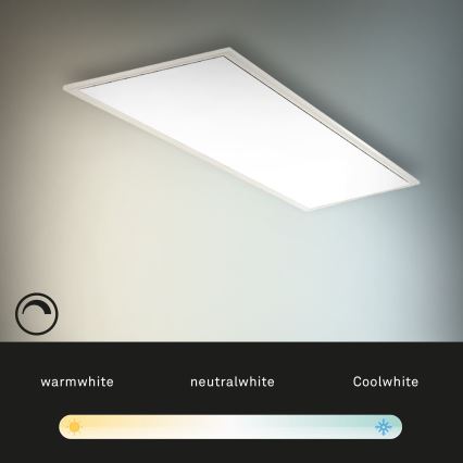 Brilo - LED Hämardatav laevalgusti SLIM LED/24W/230V 3000-6500K 100x25 cm + kaugjuhtimispult