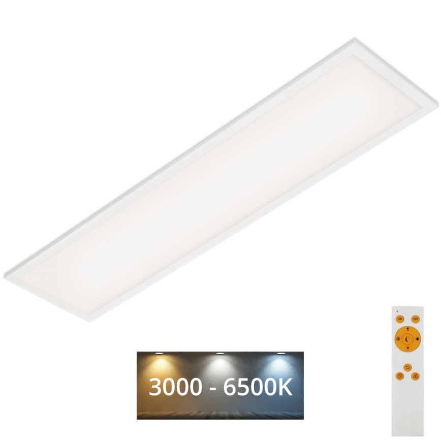 Brilo - LED Hämardatav laevalgusti SLIM LED/24W/230V 3000-6500K 100x25 cm + kaugjuhtimispult