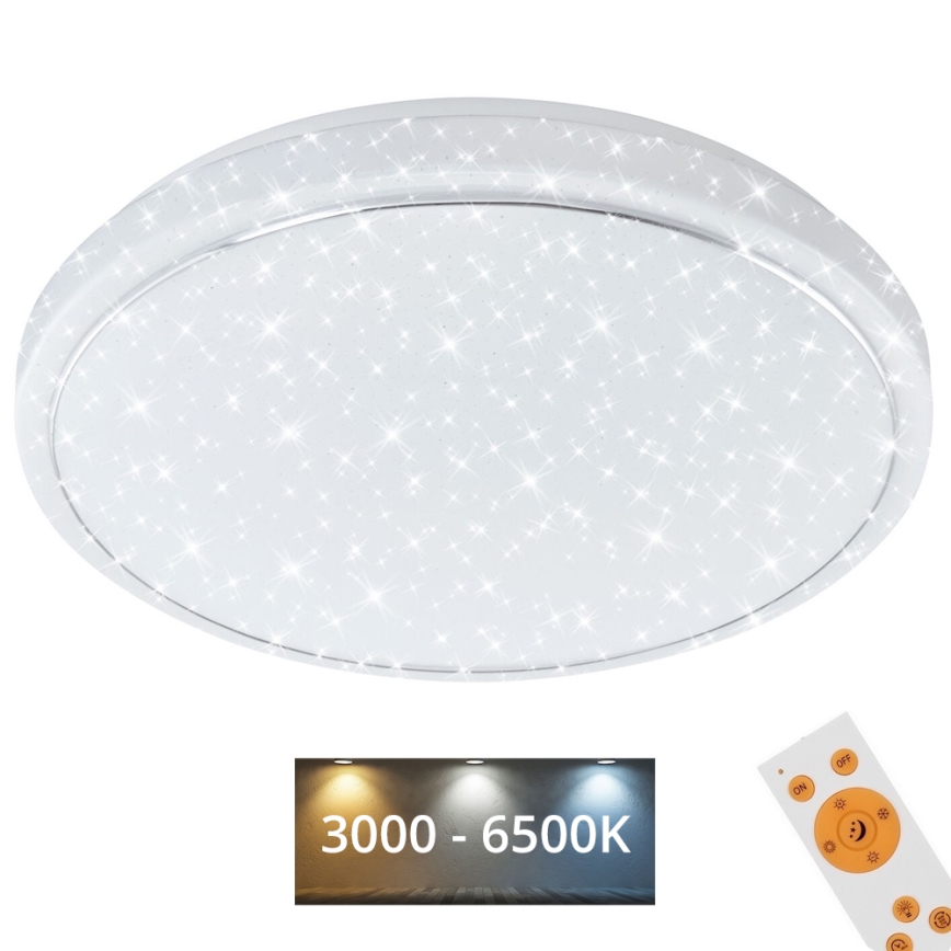Brilo - LED Hämardatav laevalgusti STARRY SKY LED/18W/230V 3000-6500K + kaugjuhtimispult