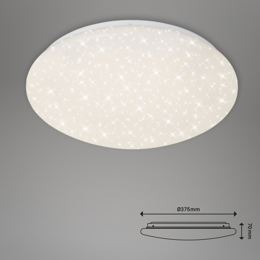 Brilo - LED Hämardatav laevalgusti STARRY SKY LED/22W/230V 3000-6000K + kaugjuhtimispult