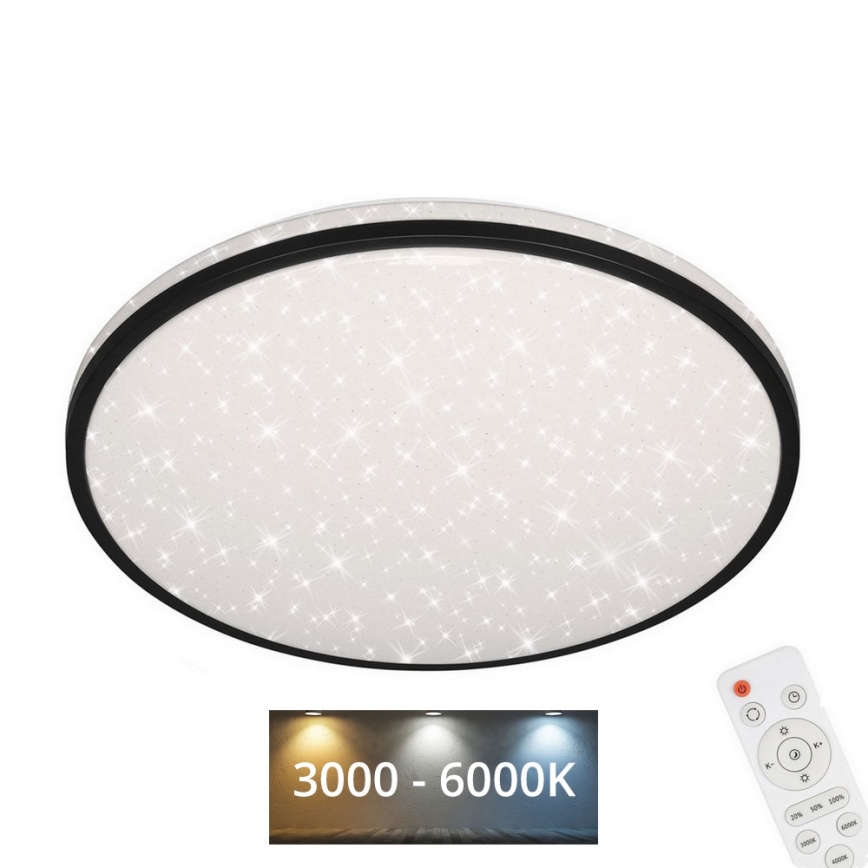 Brilo - LED Hämardatav laevalgusti STARRY SKY LED/24W/230V 3000-6000K + kaugjuhtimispult