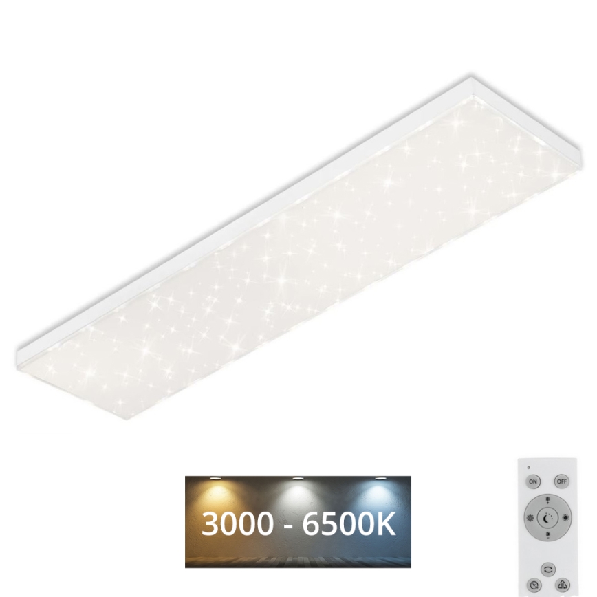 Brilo - LED Hämardatav laevalgusti STARRY SKY LED/24W/230V 3000-6500K + kaugjuhtimispult