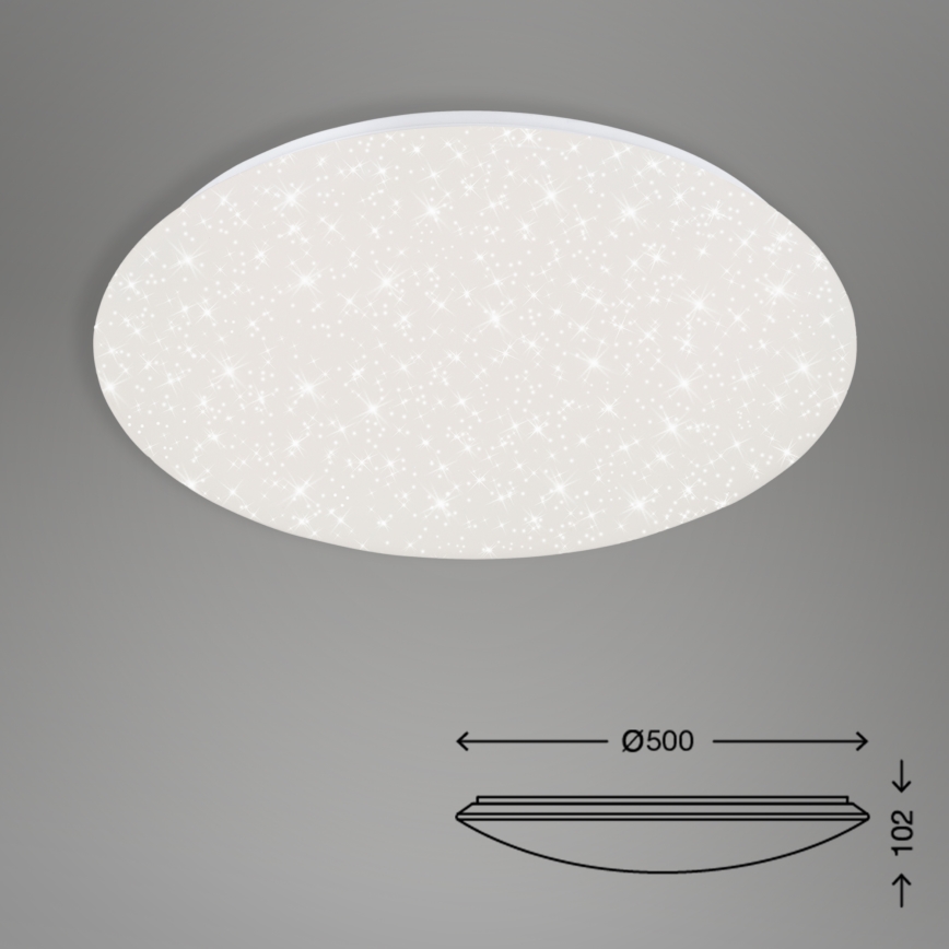 Brilo - LED Hämardatav laevalgusti STARRY SKY LED/40W/230V 3000-6000K + kaugjuhtimispult