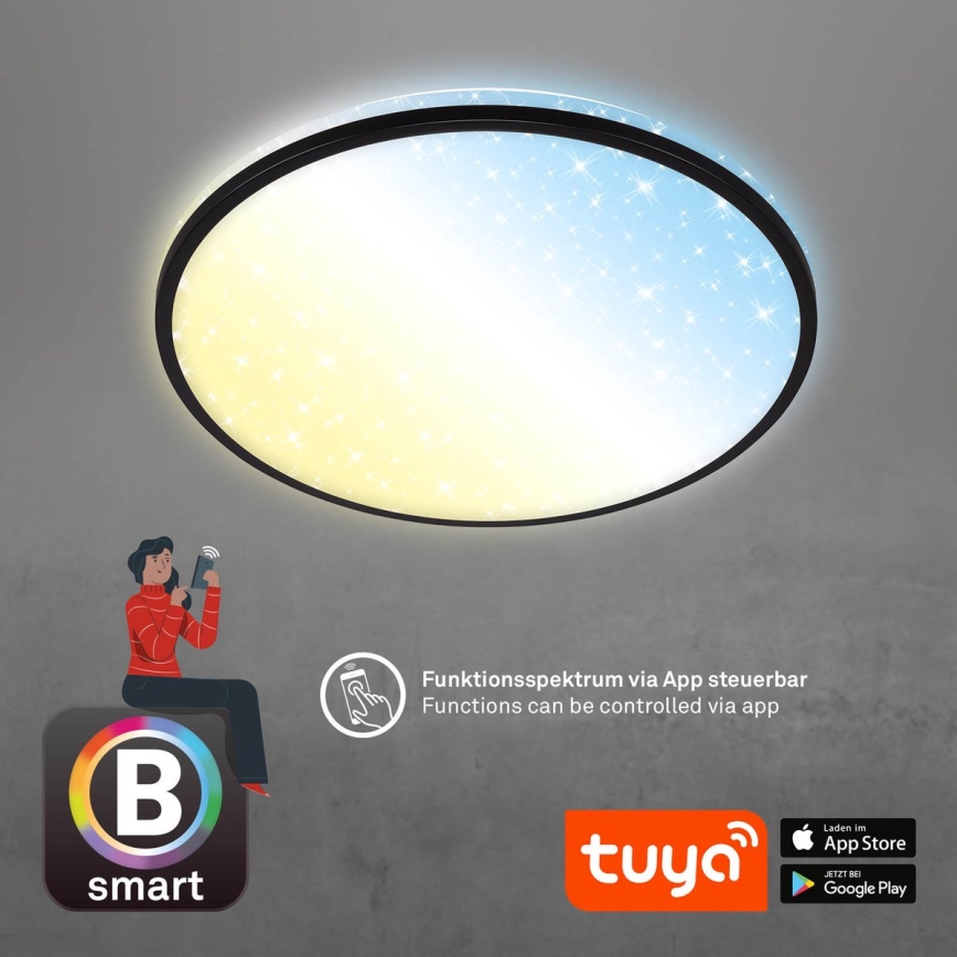 Brilo - LED Hämardatav laevalgusti STARRY SKY LED/42W/230V 3000-6500K Wi-Fi Tuya + kaugjuhtimispult