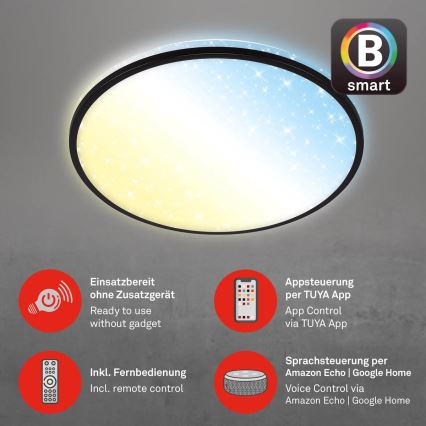 Brilo - LED Hämardatav laevalgusti STARRY SKY LED/42W/230V 3000-6500K Wi-Fi Tuya + kaugjuhtimispult