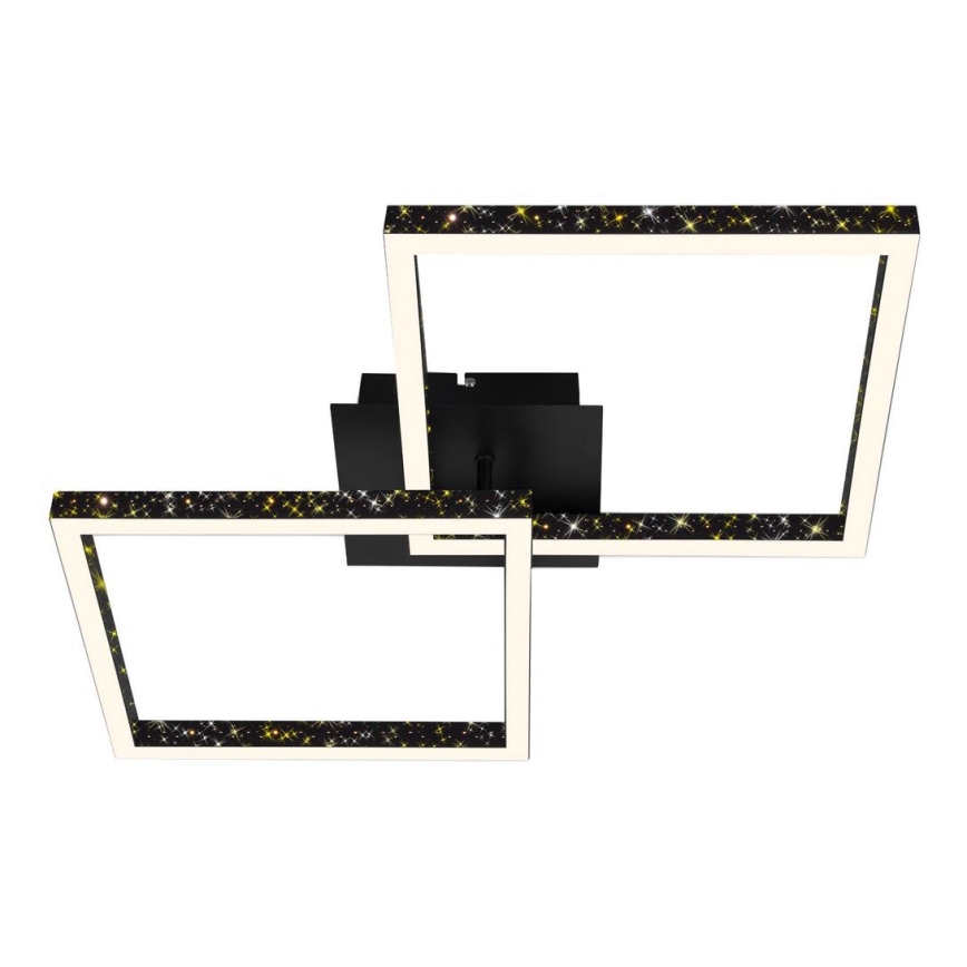 Brilo - LED Hämardatav pinnale kinnitatav lühter FRAME 2xLED/9W/230V