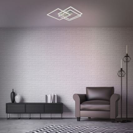 Brilo - LED Hämardatav pinnale kinnitatav lühter FRAME LED/40W/230V 2700-5000K Wi-Fi Tuya + kaugjuhtimispult