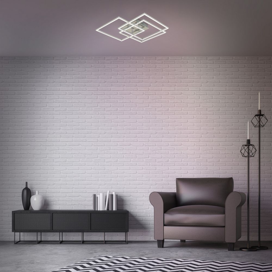 Brilo - LED Hämardatav pinnale kinnitatav lühter FRAME LED/40W/230V 2700-5000K Wi-Fi Tuya + kaugjuhtimispult