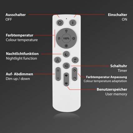 Brilo - LED Hämardatav pinnale kinnitatav lühter FRAME LED/40W/230V 2700-5000K Wi-Fi Tuya + kaugjuhtimispult