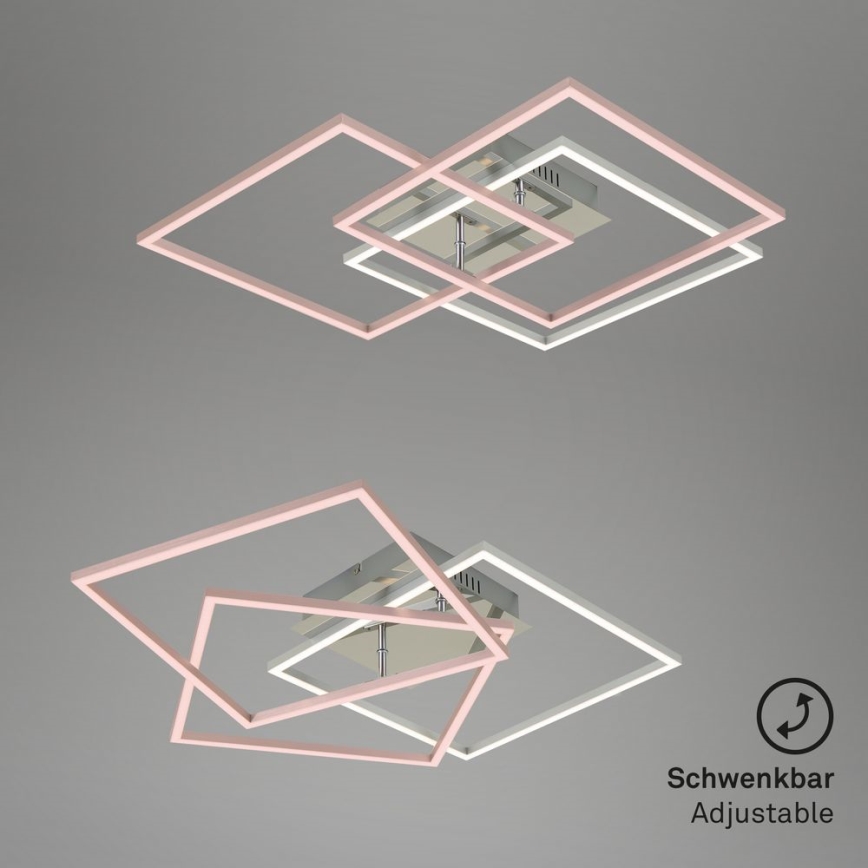 Brilo - LED Hämardatav pinnale kinnitatav lühter FRAME LED/40W/230V 2700-5000K Wi-Fi Tuya + kaugjuhtimispult